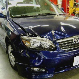 Front End Damage Before